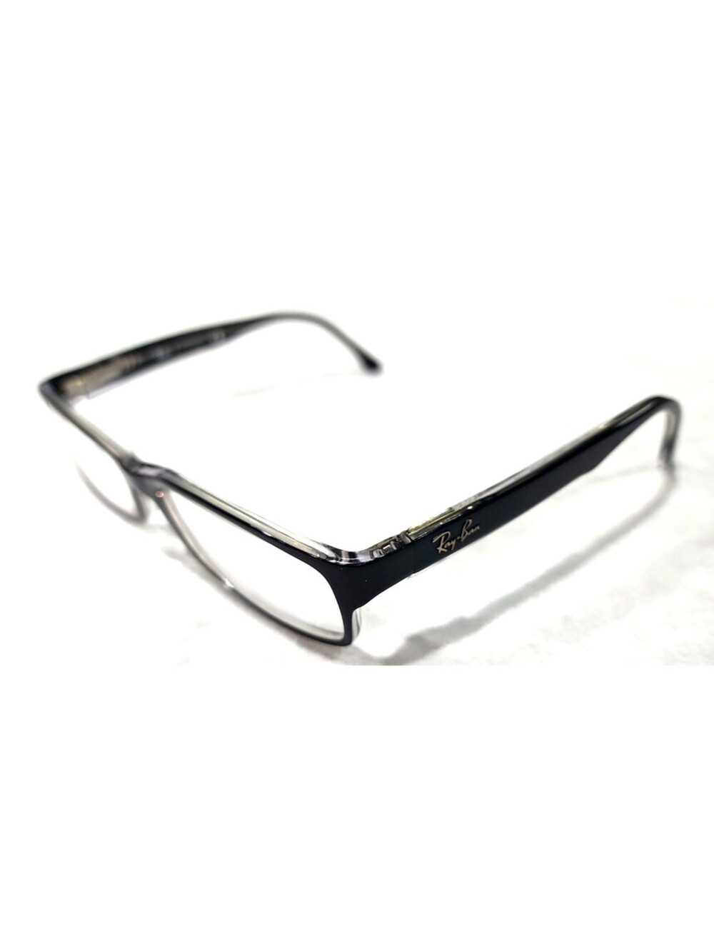 Ray Ban RB5114 2034 Black Rectangle Eyeglasses 52-16 135